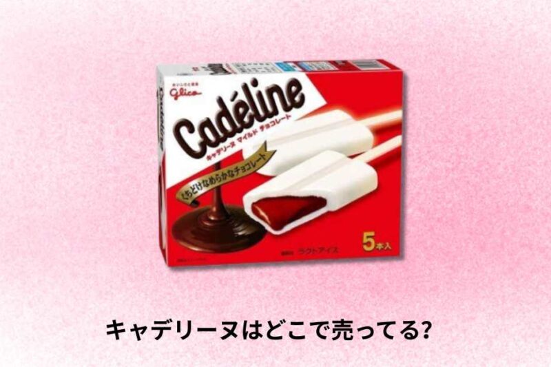 キャデリーヌはどこで売ってる？正規販売店と通販の最新状況【2026年】
