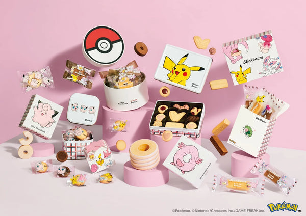 ユーハイム×ポケモン スプリングの商品ラインナップ
